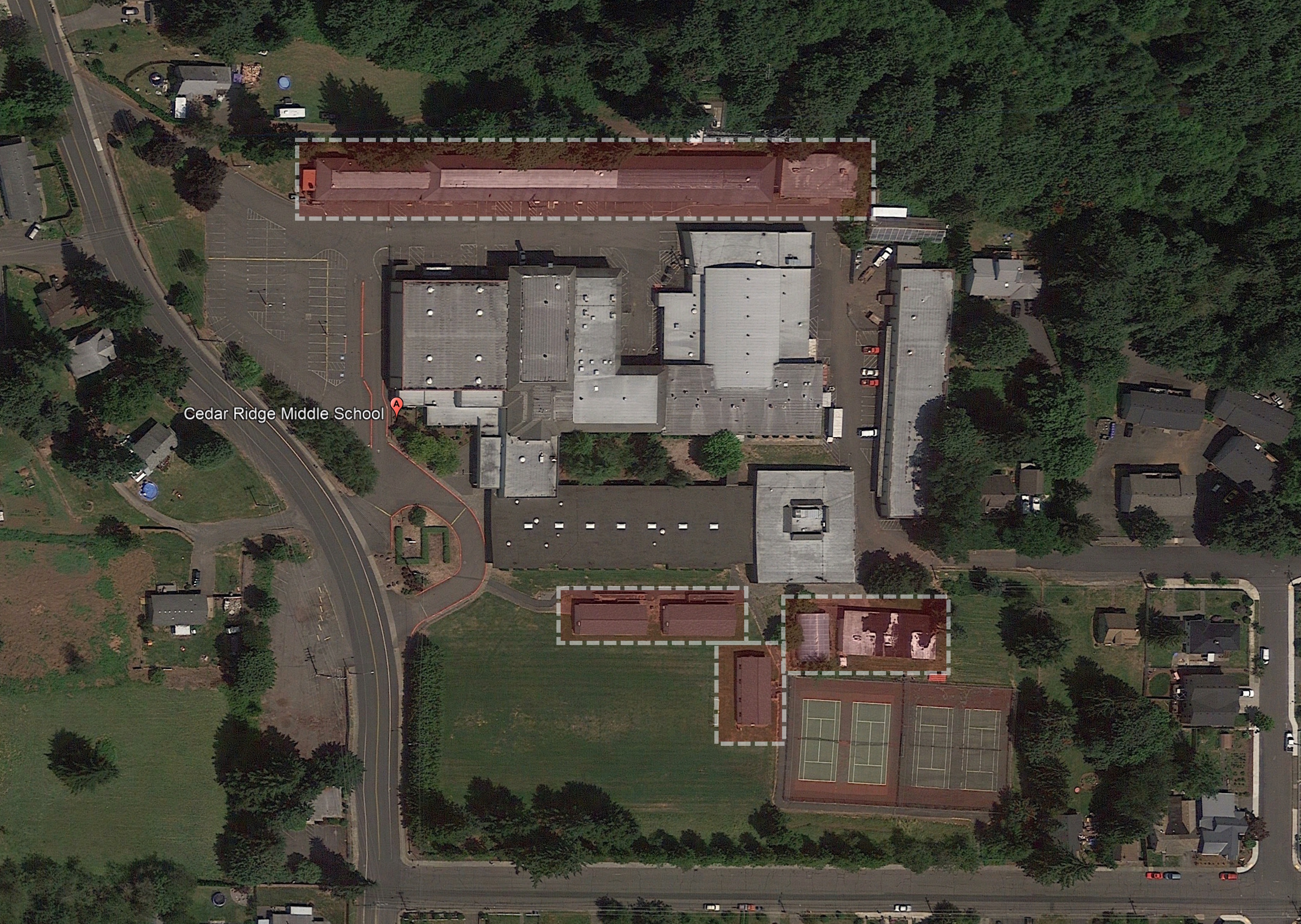 2014 Cedar Ridge Satellite Imagery © Google